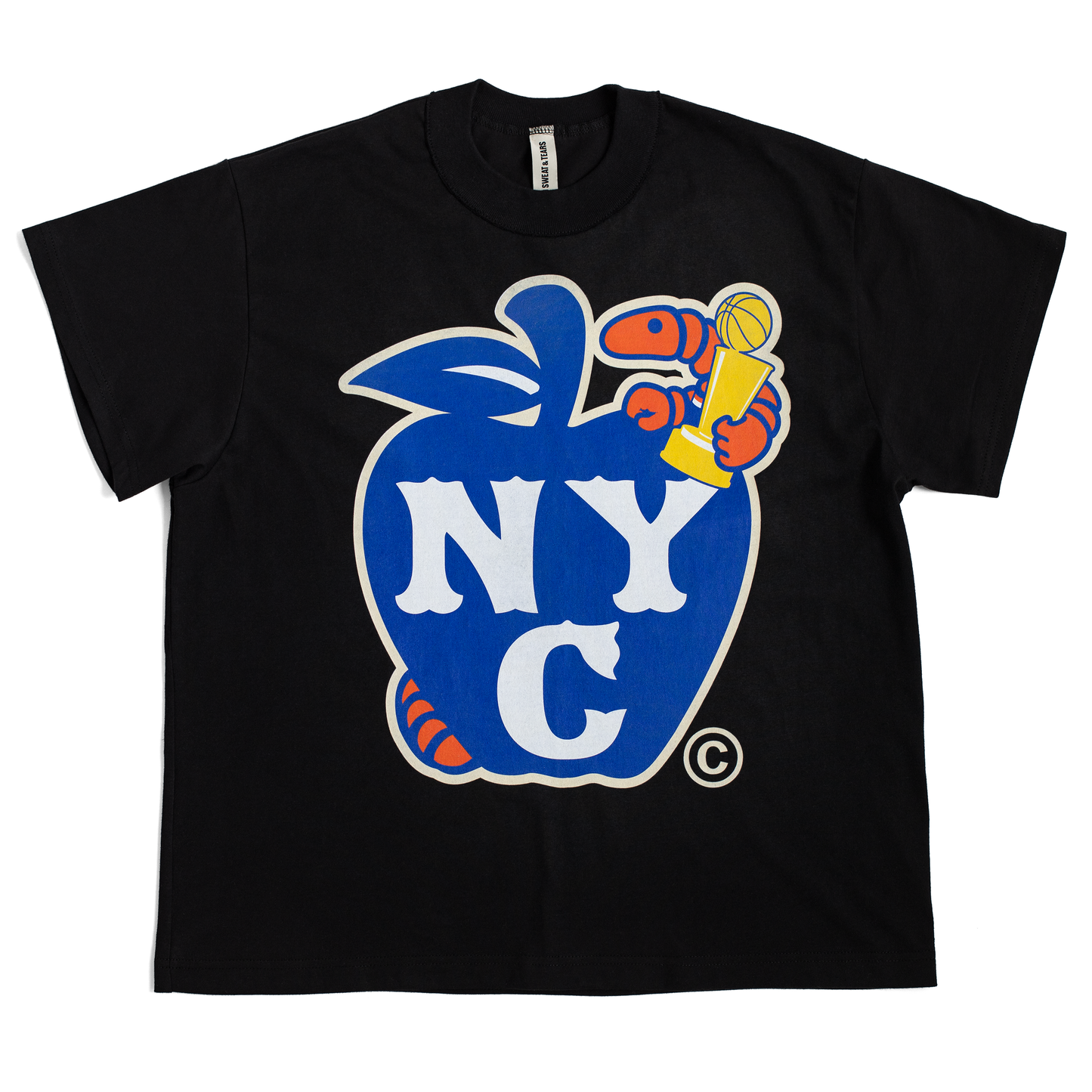 OLD YORK APPLE CHAMPION T-SHIRT (BLK)