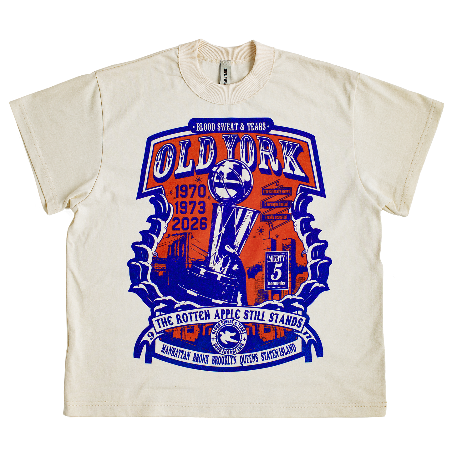 OLD YORK CHAMPION BANNER T-SHIRT (SCOUR)