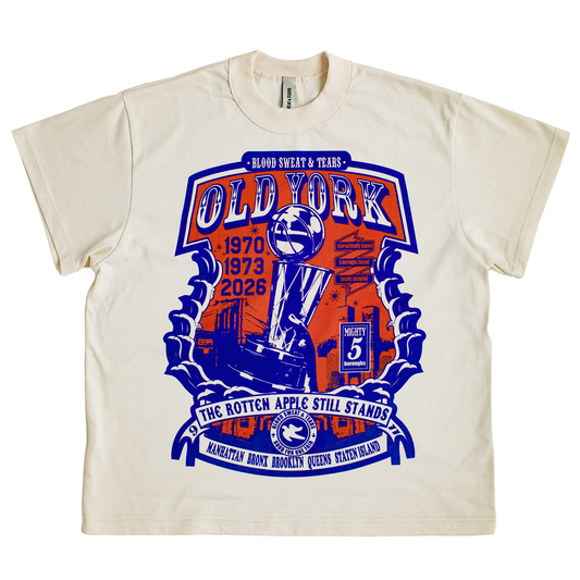 OLD YORK CHAMPION BANNER T-SHIRT (SCOUR)