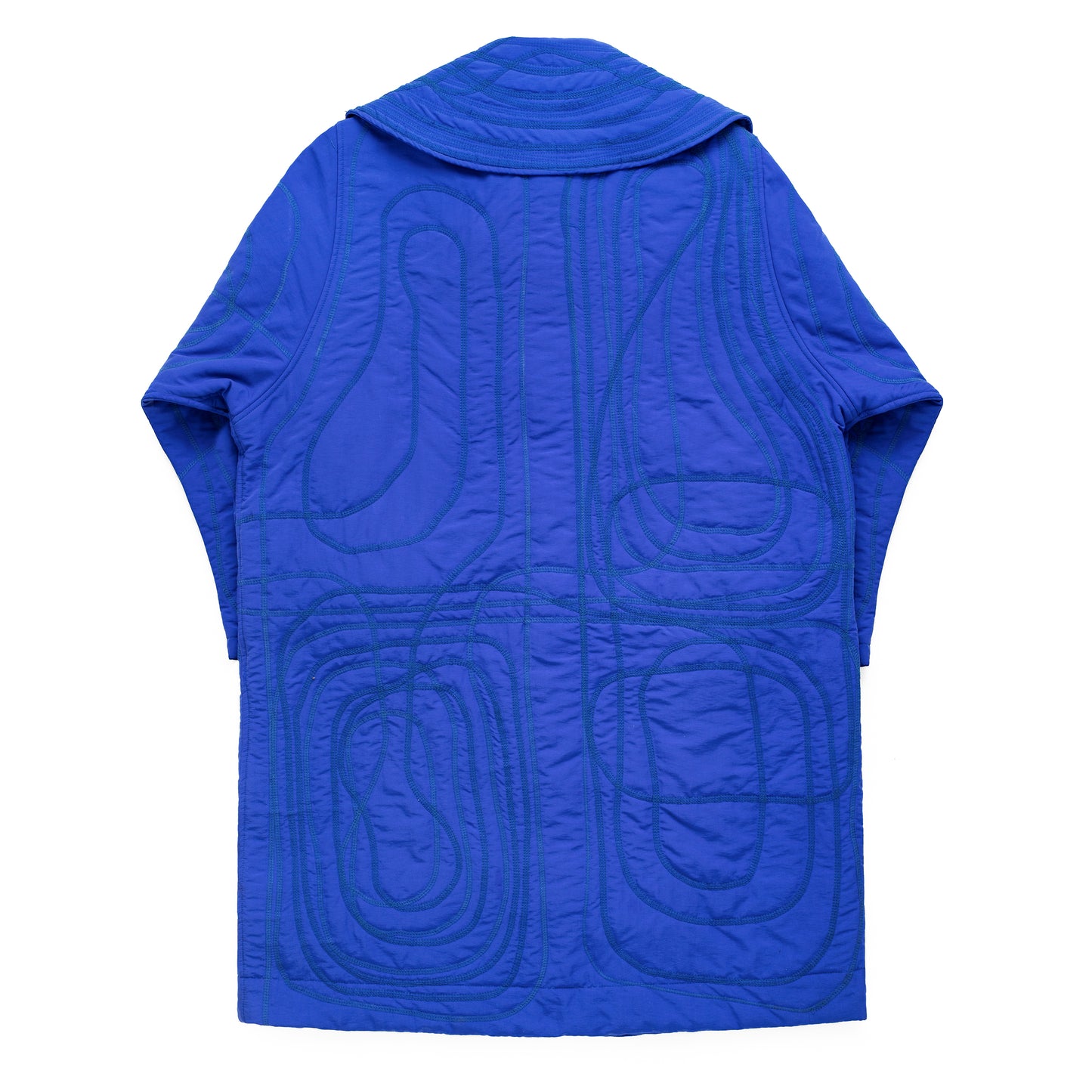 A Study: "Quilted Overcoat" (Azul)